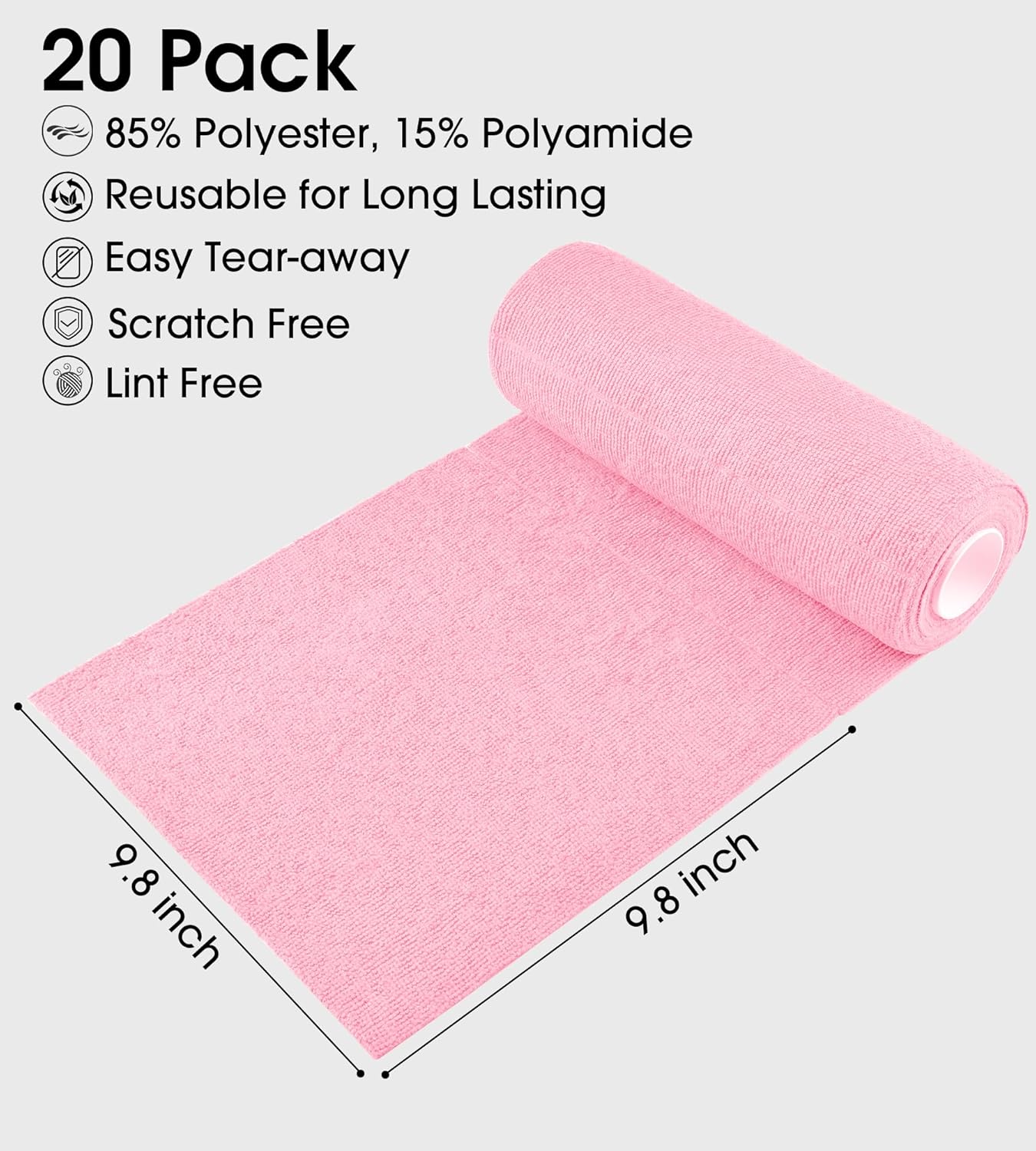 🔥Limited Time 50% Off✨Reusable Car Cleaning Cloth, 20pcs/roll