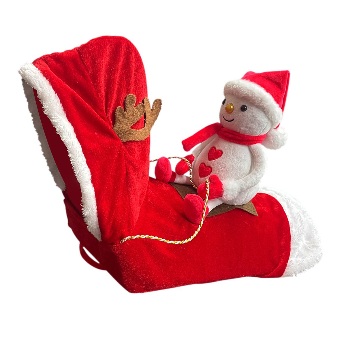 Santa Rider Pet Christmas Costume