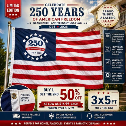 🔥250th Anniversary USA Commemorative Flag (3x5 Ft)