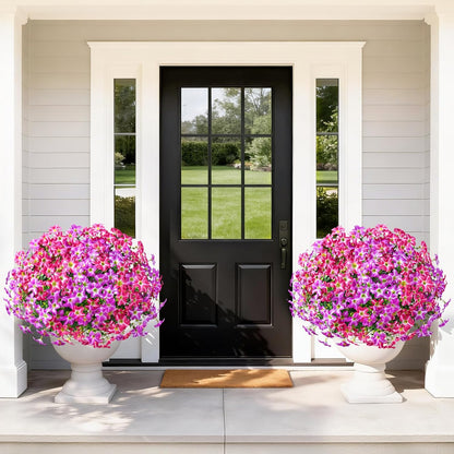🔥Last Day 60% OFF🔥Sunscreen and Rainproof Artificial Petunias Flowers