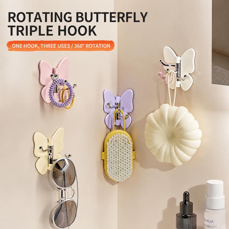 🎁Hot Sale 49% OFF🔥4 Pack Rotating Butterfly Hooks