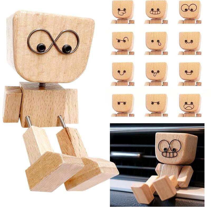 🔥Last Day 50% OFF🔥Shaking Wooden Man Ornament