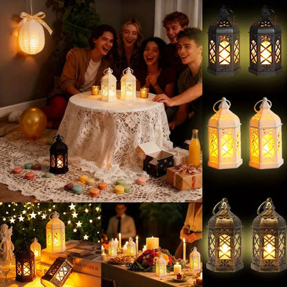 🔥Antique Style LED Chandeliers with Warm Ambient Lighting