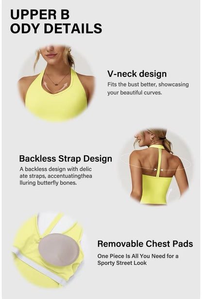 ⚡Hot Sales 49% OFF🔥Women's 2-Piece Athleisure Outfits - Polyester-Silk Fitted Summervibe Sweatsuit