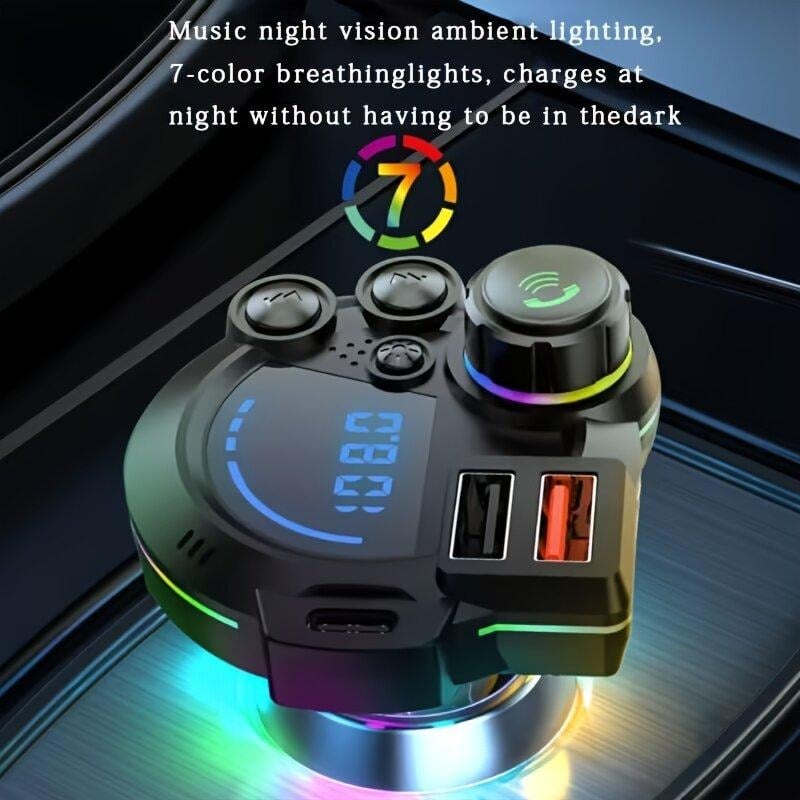 Father’s Day Gift🌹PD 30W Type-C Car Charger & Bluetooth 5.3 FM Transmitter