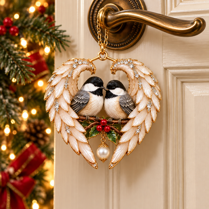 ❤️ 2026 Angel Wing Heart Bird Ornaments | 8 Keepsake Designs