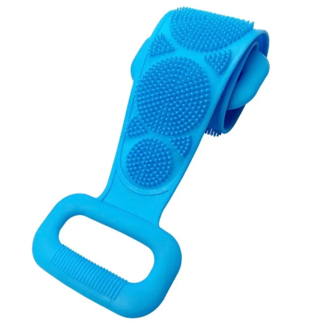 Silicone Bath Brush – Double-Sided Exfoliating Back Scrubber