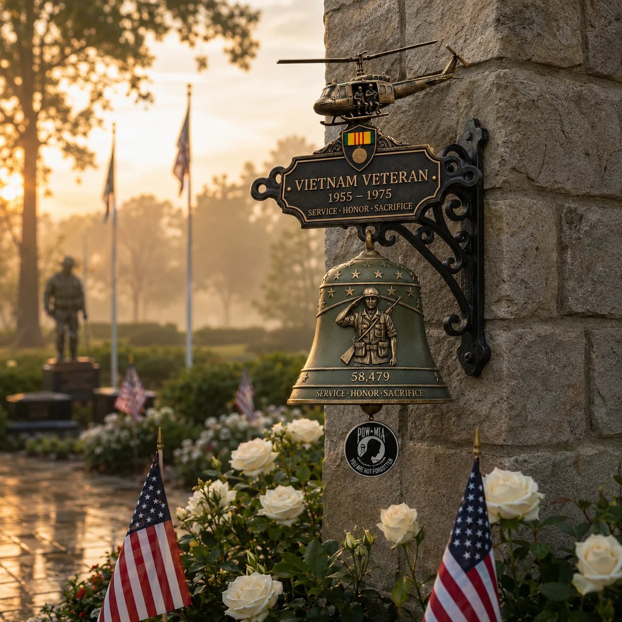 🔔 Last Day Promo: 50% OFF - Veteran Tribute Wall Bell