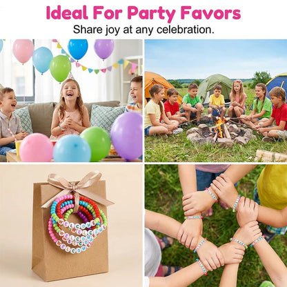 🧶❤️ Pack of 25 Welcome Bead Bracelets – Strengthen Classroom Friendship & Spread Warm Kindness! ✨