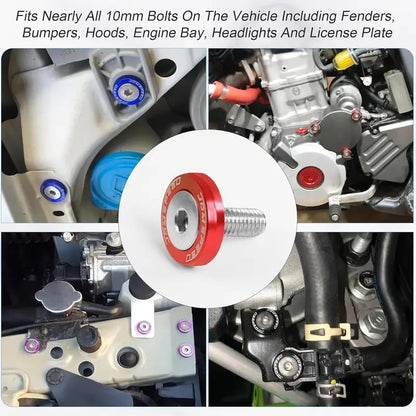 JDM‐Style M6 Fender Washer & Bolt Kit