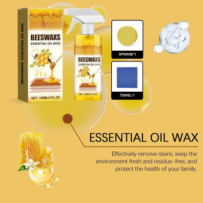 Beeswax Wood Polish Spray 120ml