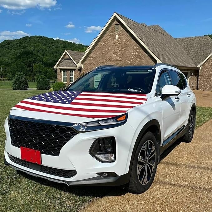 🌟🎉US Independence Day Car Hood Cover