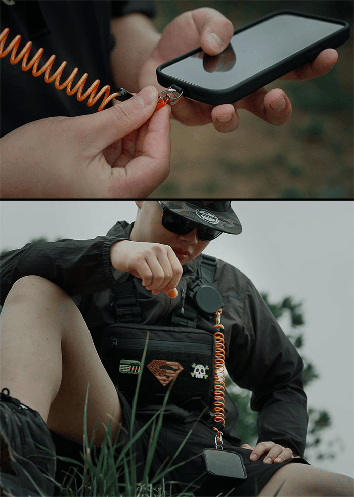 Quick-Release Magnetic Phone Mount for Straps