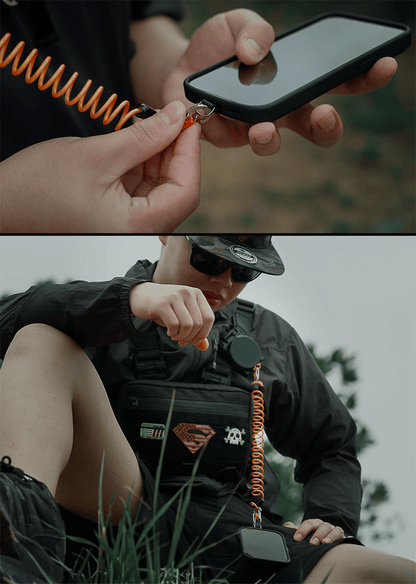 Quick-Release Magnetic Phone Mount for Straps
