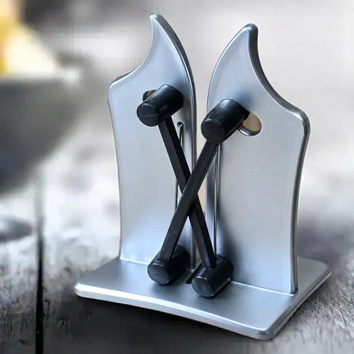 Professional Stainless Steel Knife Sharpener – Fast Sharpening for Smooth, Wavy & Micro-Tooth Blades, Adjustable 16°-32°