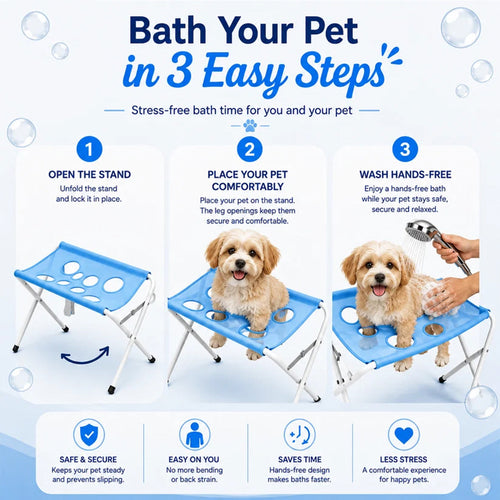 🐾Pet Bath & Grooming Stand