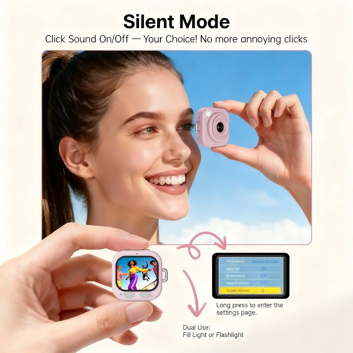 💕Hot sale 49% OFF💖📸✨ Mini Keychain Digital Camera