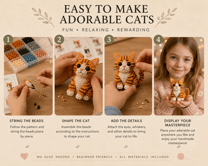 🔥3D Beaded Animal Craft Kit