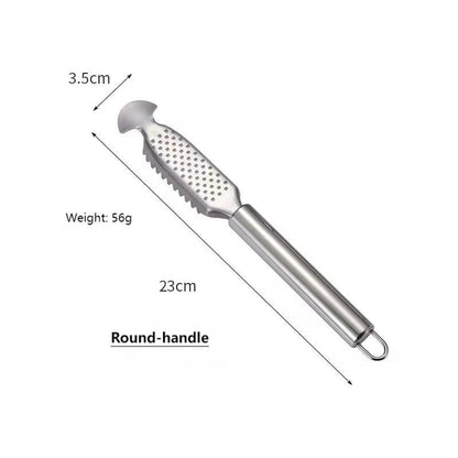 🐟2-in-1 Stainless Steel Fish Scaler + Ginger Grater