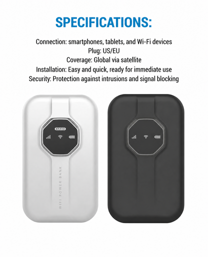 [Global Coverage] Boundless Portable Wi-Fi– 🛡️