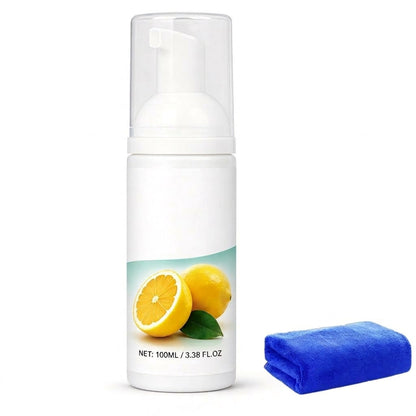 ⏳🔥LIMITED-TIME 50% OFF! ⏰Scented Foam Cleaner - Lemon Scent, Multi-purpose Gentle Stain Remover for Home, Kitchen, and Bathroom