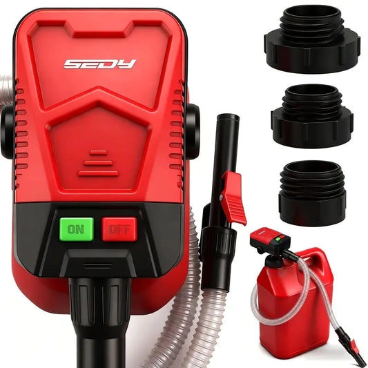 ⛽Automatic Transfer Pump Powered - Auto-Stop Sensor, 3.2 GPM Efficient Transmission
