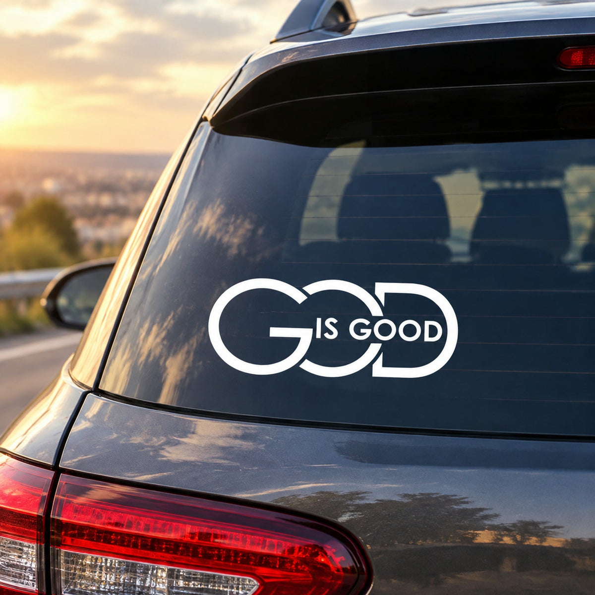 🙏 “God Is Good” Christian Decal Sticker | 4 Color Options