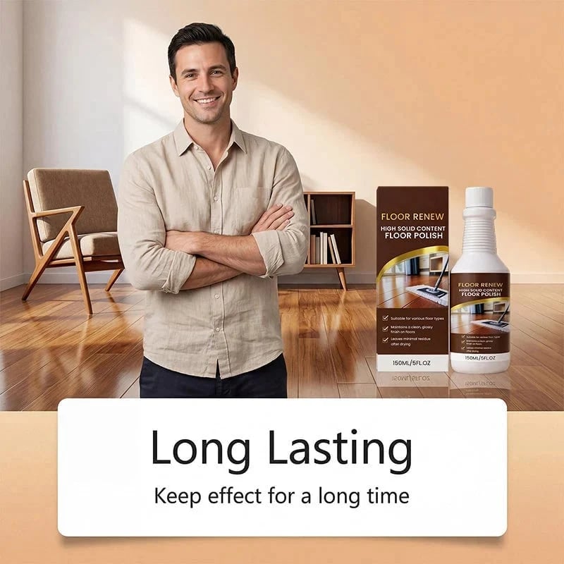 🔥🧴 Floor Renew Polish – Shine, No Scratches