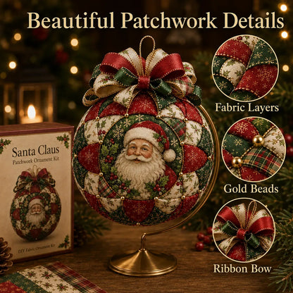 ❤️Beginner-Friendly🎄Christmas Classics Patchwork Ornament DIY Kit