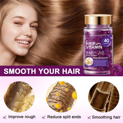 🔥Essential Oil Hair Smoothing Capsules