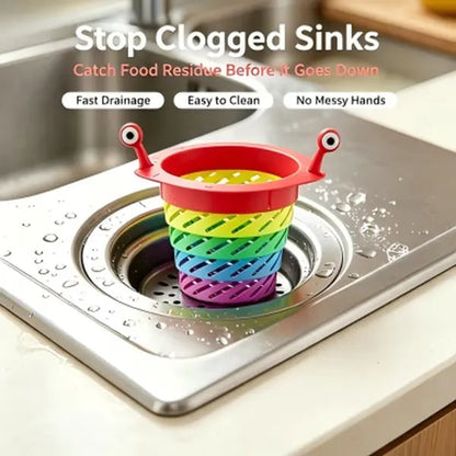 🌈Rainbow Expandable Sink Strainer Basket