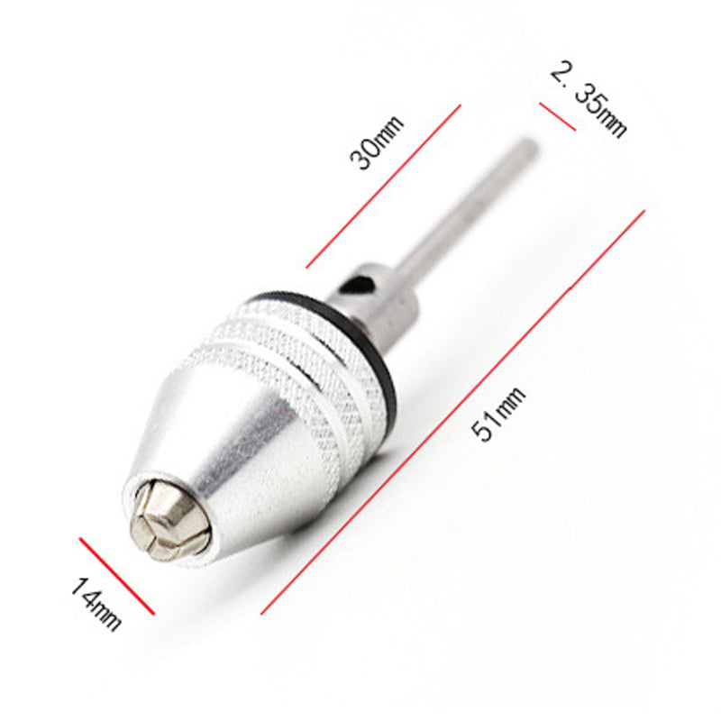 3-jaw chuck for electric screwdrivers and drills – keyless, quick-change & compatible with round and hexagonal shanks – perfect for hobby, renovation and precision work 🛠️✨