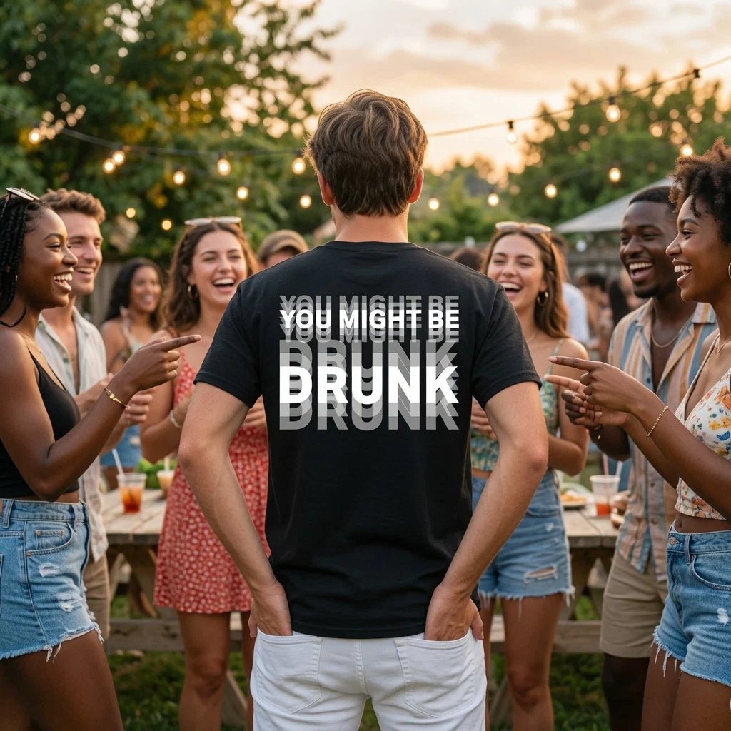 🤣You Might Be Drunk Streetwear Tee🍻