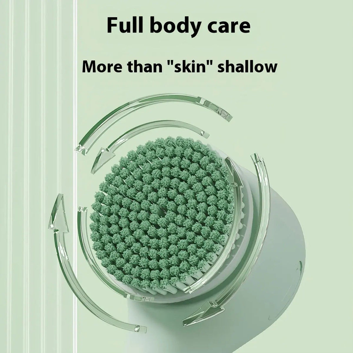Rechargeable Motorized Electric Shower Back Scrubber