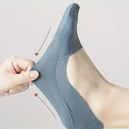 🌟 Ultimate Spring & Summer Socks 🌟10-Pair Pack Women's Solid-Color Sheer Invisible Socks