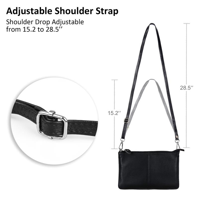 👜Women's 3-in-1 Authentic Leather Wristlet