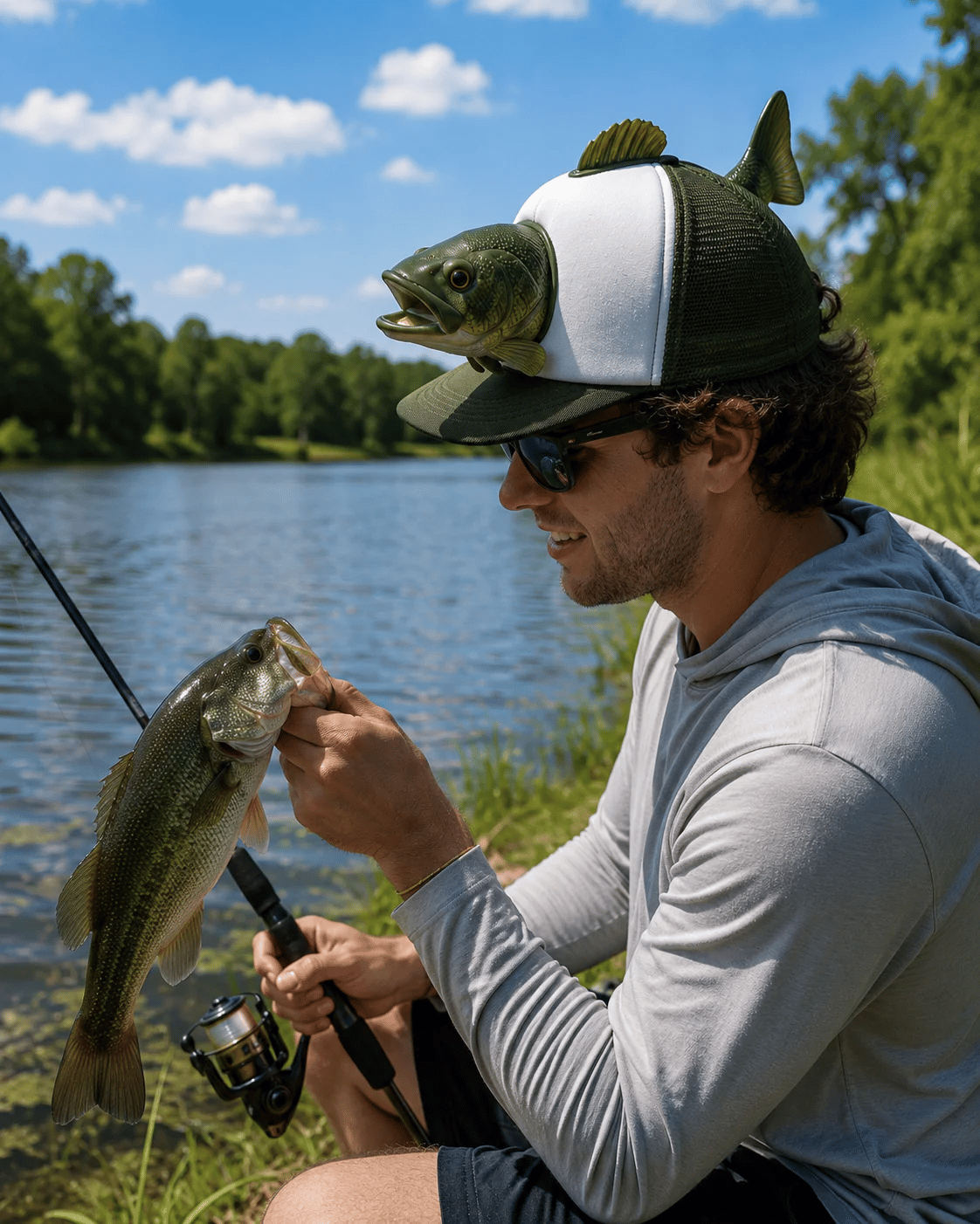 Personalized Outdoor Fishing Hat for Avid Fishermen🎣