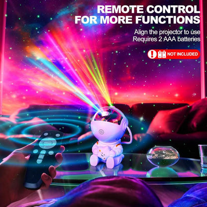 🔥Limited Time 50% Off✨Astronaut Galaxy Star Projector Starry Night Light