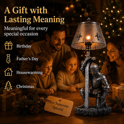 ⚔️ The Honorbound Medieval Knight Lamp - A Timeless Guardian of Courage, Loyalty & Honor.🏅