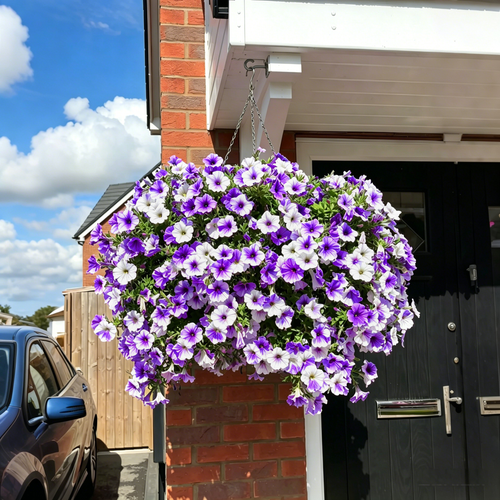 🔥Last Day 60% OFF🔥Sunscreen and Rainproof Artificial Petunias Flowers