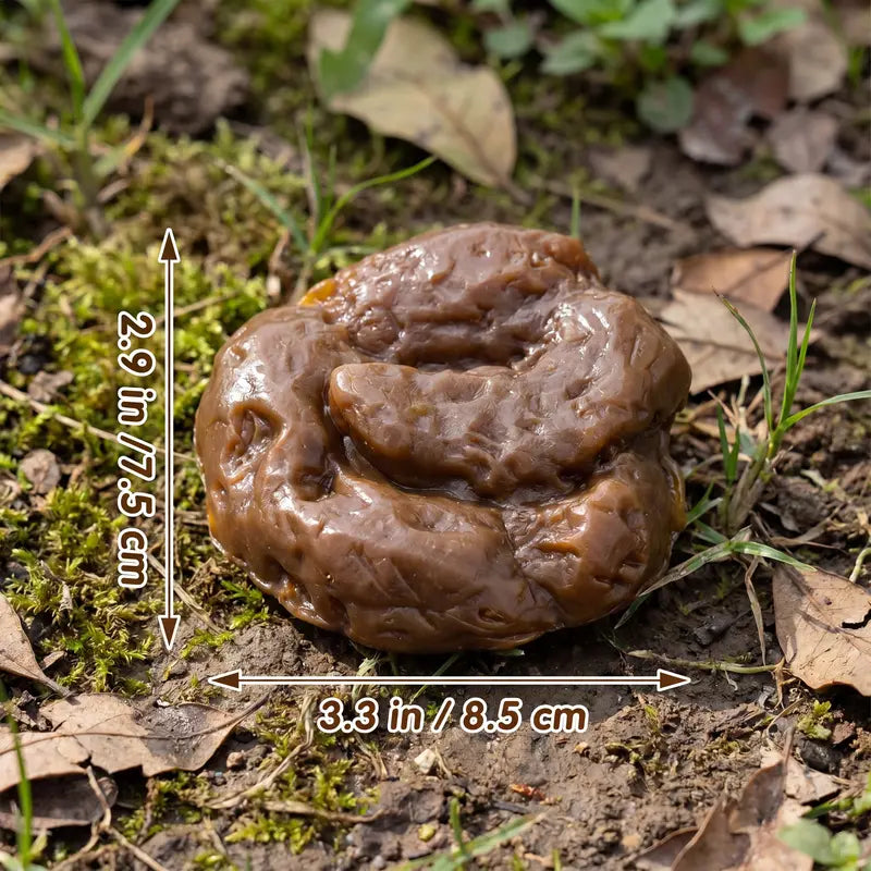 7PCS Realistic Fake Poop Prank Set – Hilarious Gag Gift for Parties & Office