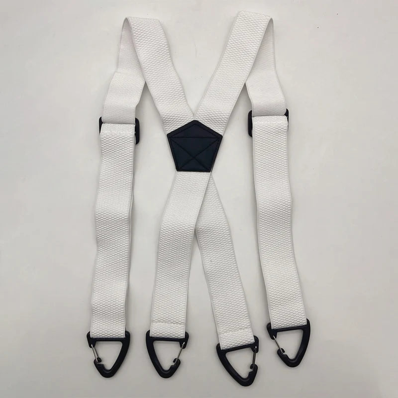 Men's X-Back Suspenders with Hook Clips