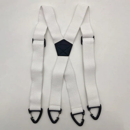 Men's X-Back Suspenders with Hook Clips