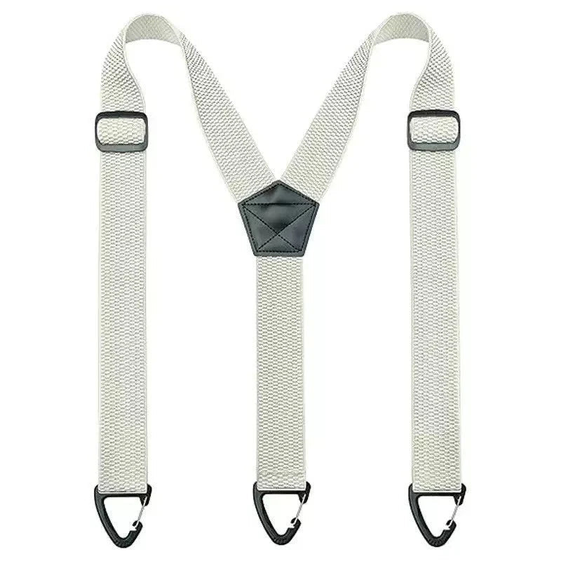 Men's X-Back Suspenders with Hook Clips