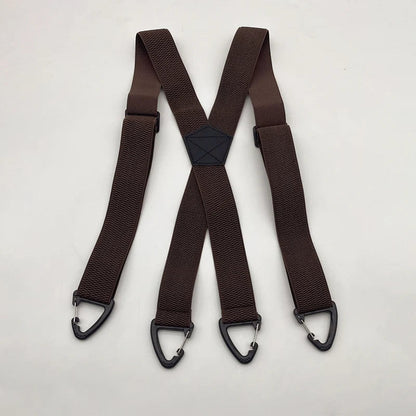 Men's X-Back Suspenders with Hook Clips