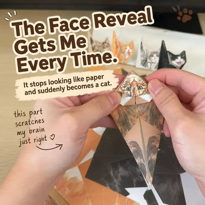 🐱Kitty World 3D Cat Origami Kit