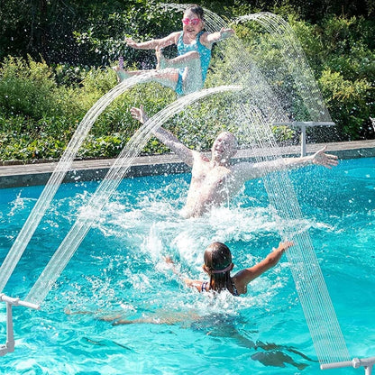 Pool Fountain - Dual Spray Water Fountains for Above Ground/Inground Pools