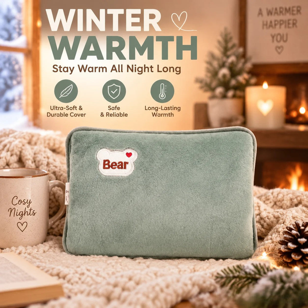 Rechargeable Hot Water Bottles, Heat Packs, Explosion-proof Heat Pads