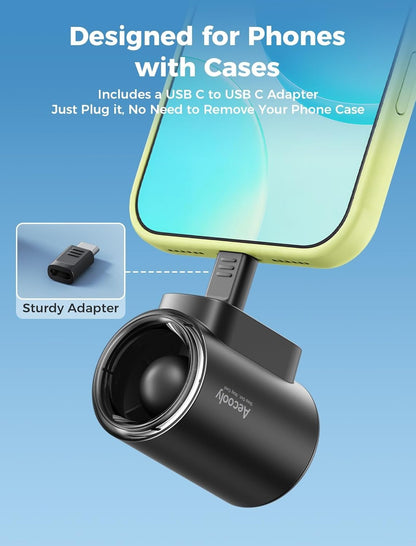 Powerful USB C Phone Fan