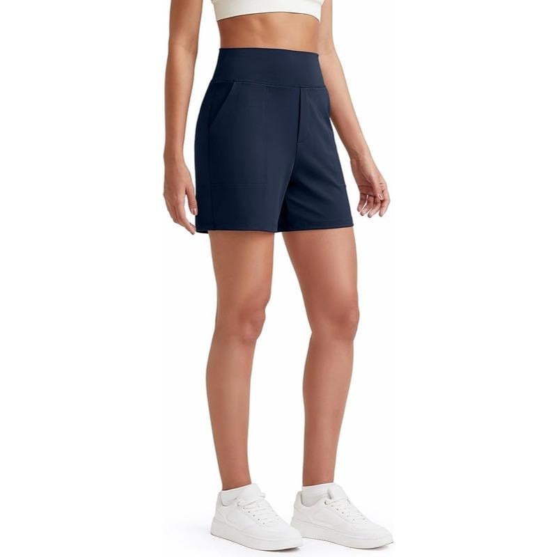 🏋️‍♀️🏃‍♀️Women’s High-Waist Athletic Shorts – Running & Yoga Summer Shorts with Pockets(🔥Buy 2 Get EXTRA  10% OFF)